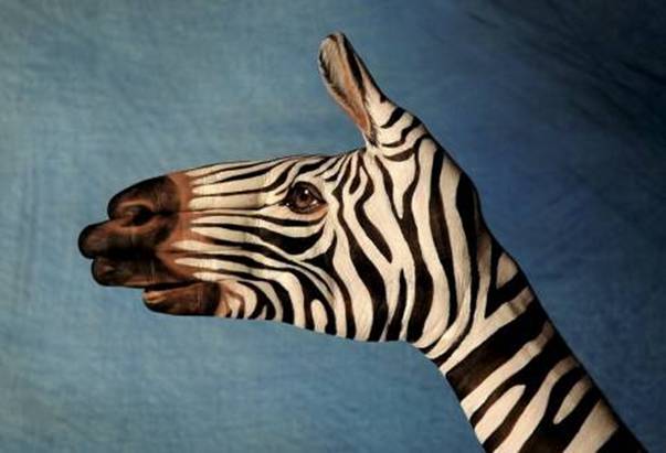 Finger painting, a new form of art